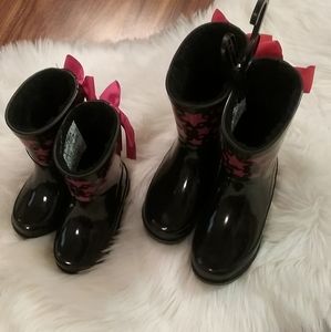 TODDLER GIRL'S WESTERN CHIEF WATERPROOF BOOTS
